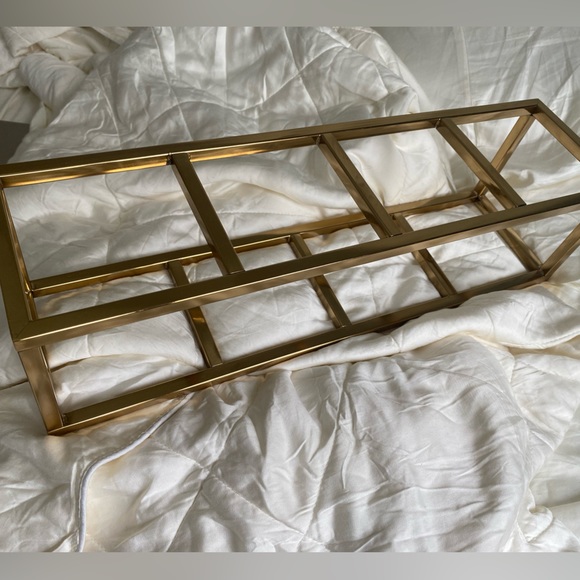 COPY - GOLD RESTORATION HARDWARE BOTTLE HOLDER - Picture 3 of 5